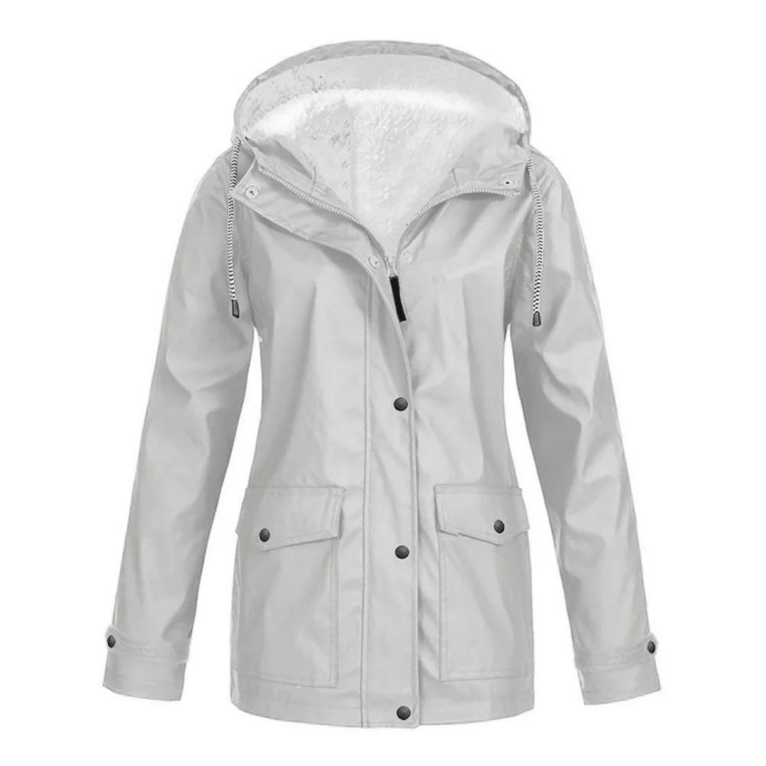 Jakke med fleece til kvinder