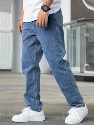 Tykke jeans til mænd