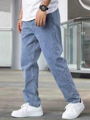 Tykke jeans til mænd