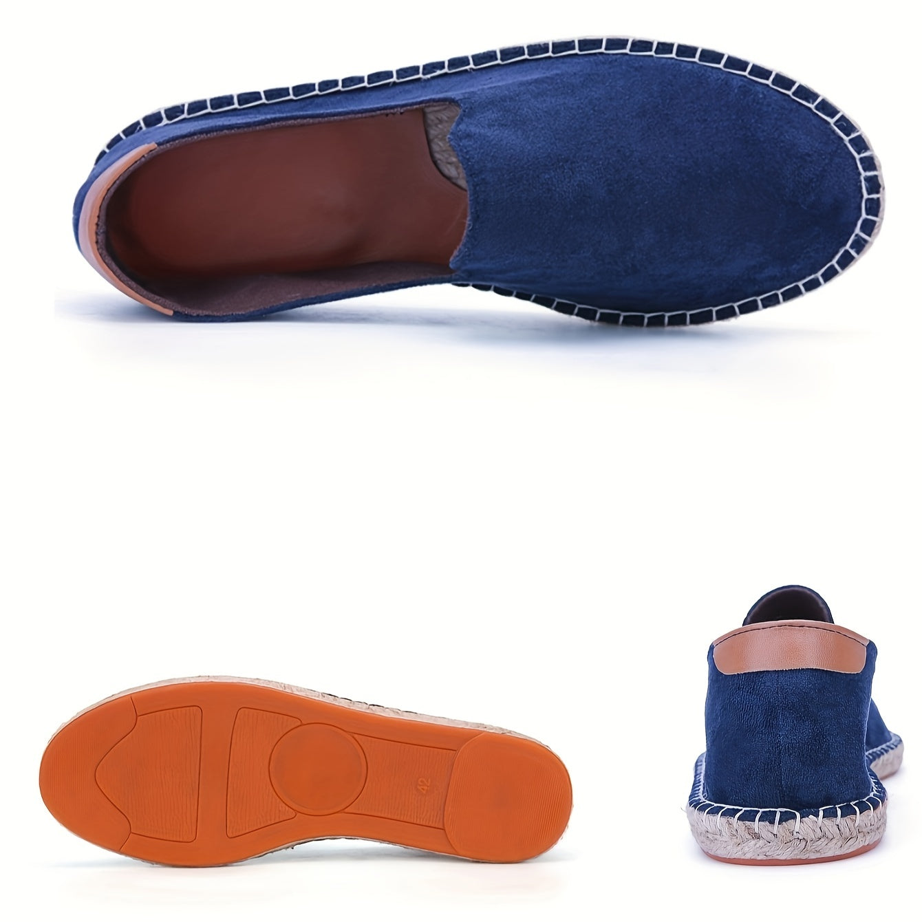 Espadriller i lærred til mænd