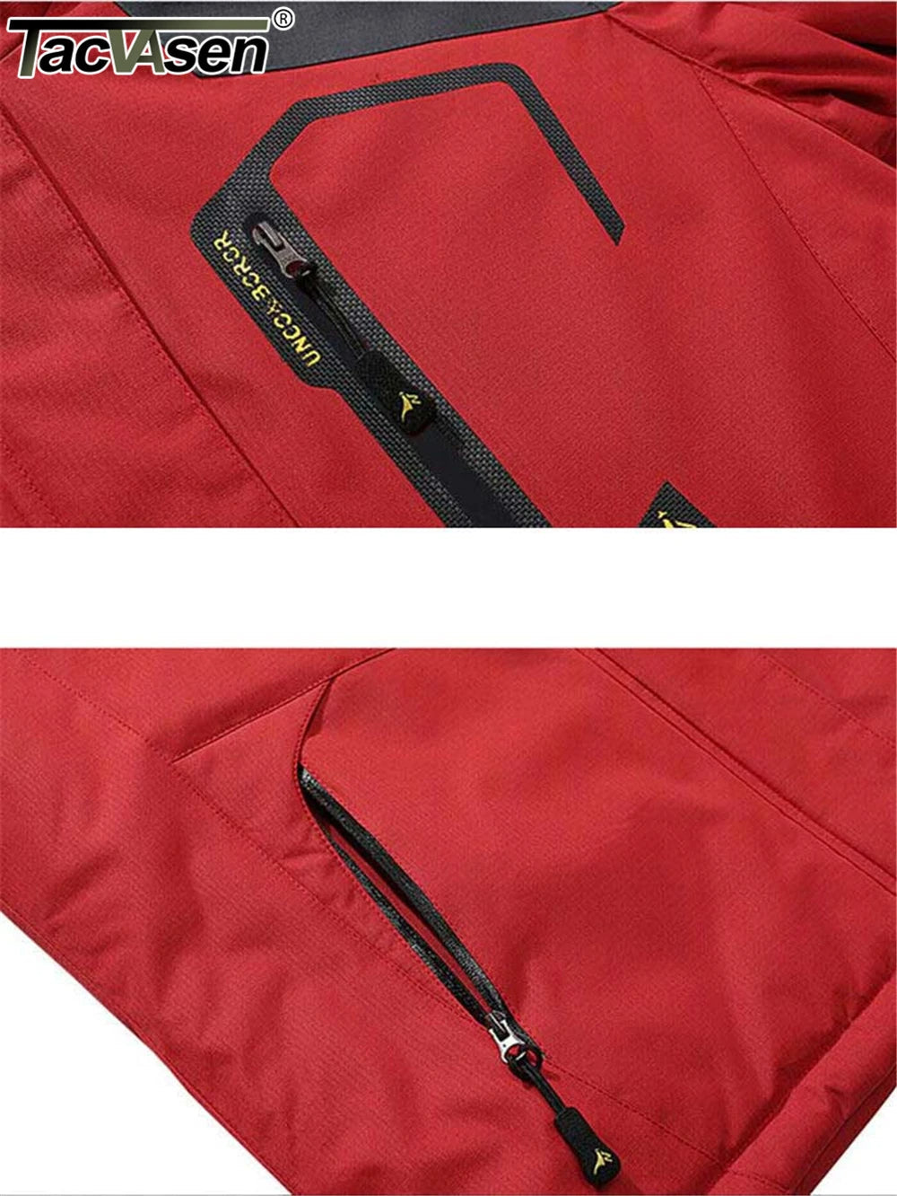 Fleeceforet parka med hætte til mænd