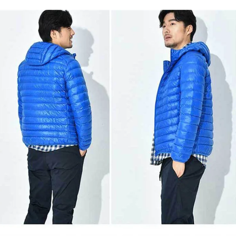 Vatteret overgangsjakke til mænd