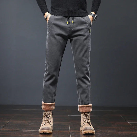 Fleece Thermo Trousers til mænd Vintertøj