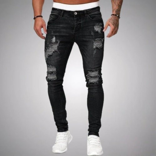 Torn Jeans til mænd | Slim Fit