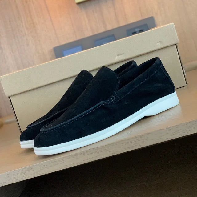 Komfortable luksus-loafers til mænd