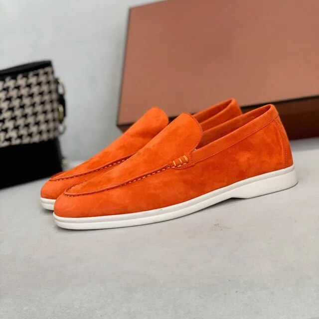 Komfortable luksus-loafers til mænd