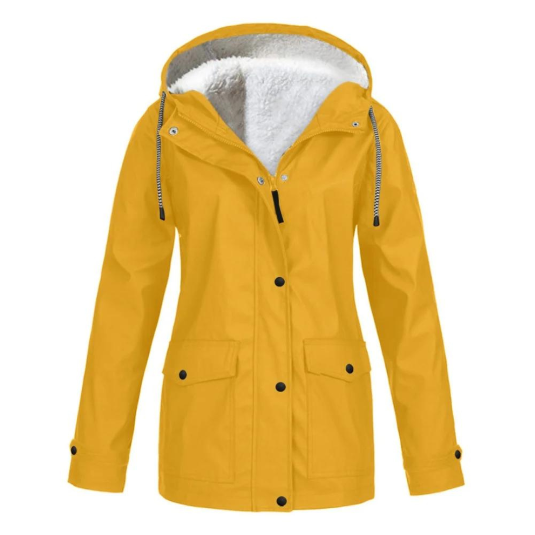Jakke med fleece til kvinder