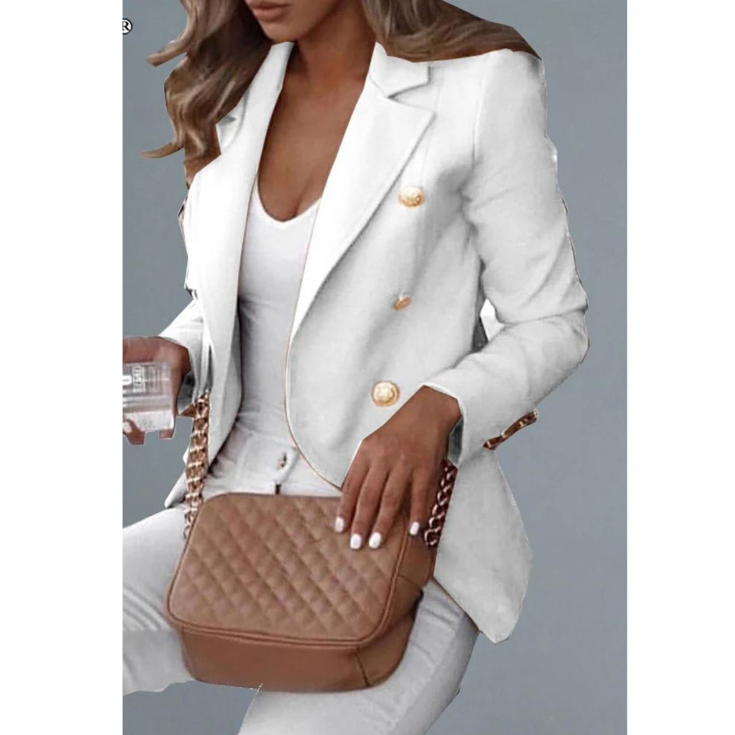 klassisk moderigtig blazer til kvinder