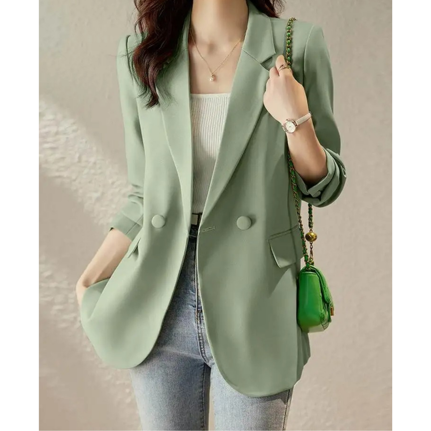 Casual blazer til kvinder
