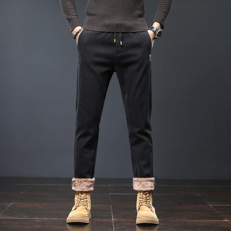 Fleece Thermo Trousers til mænd Vintertøj