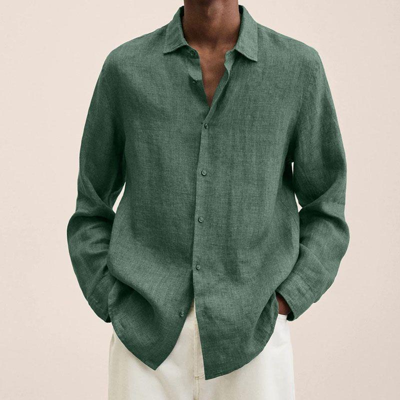 Elegant hørskjorte til herrer