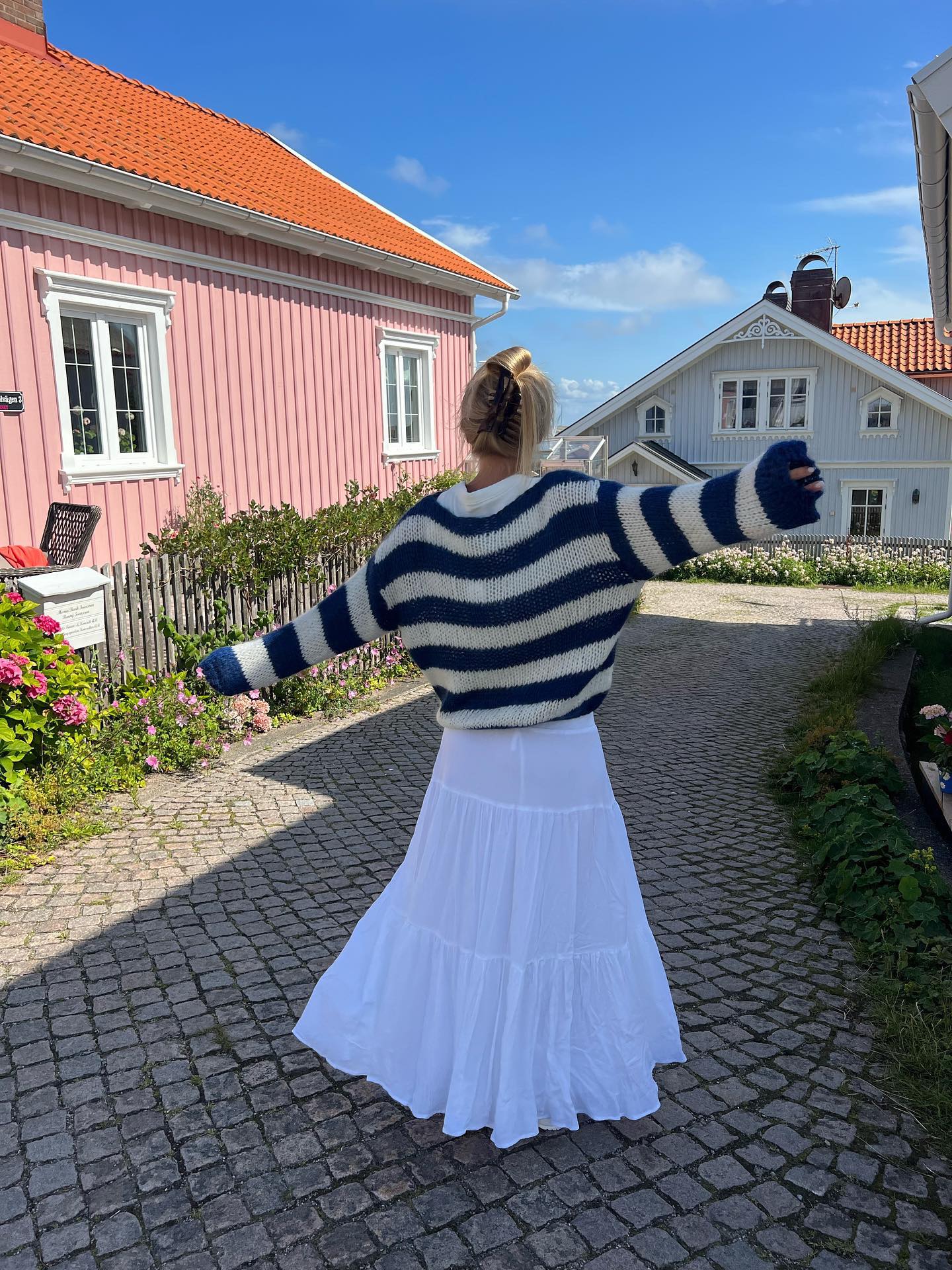 Strikket trøje til damer