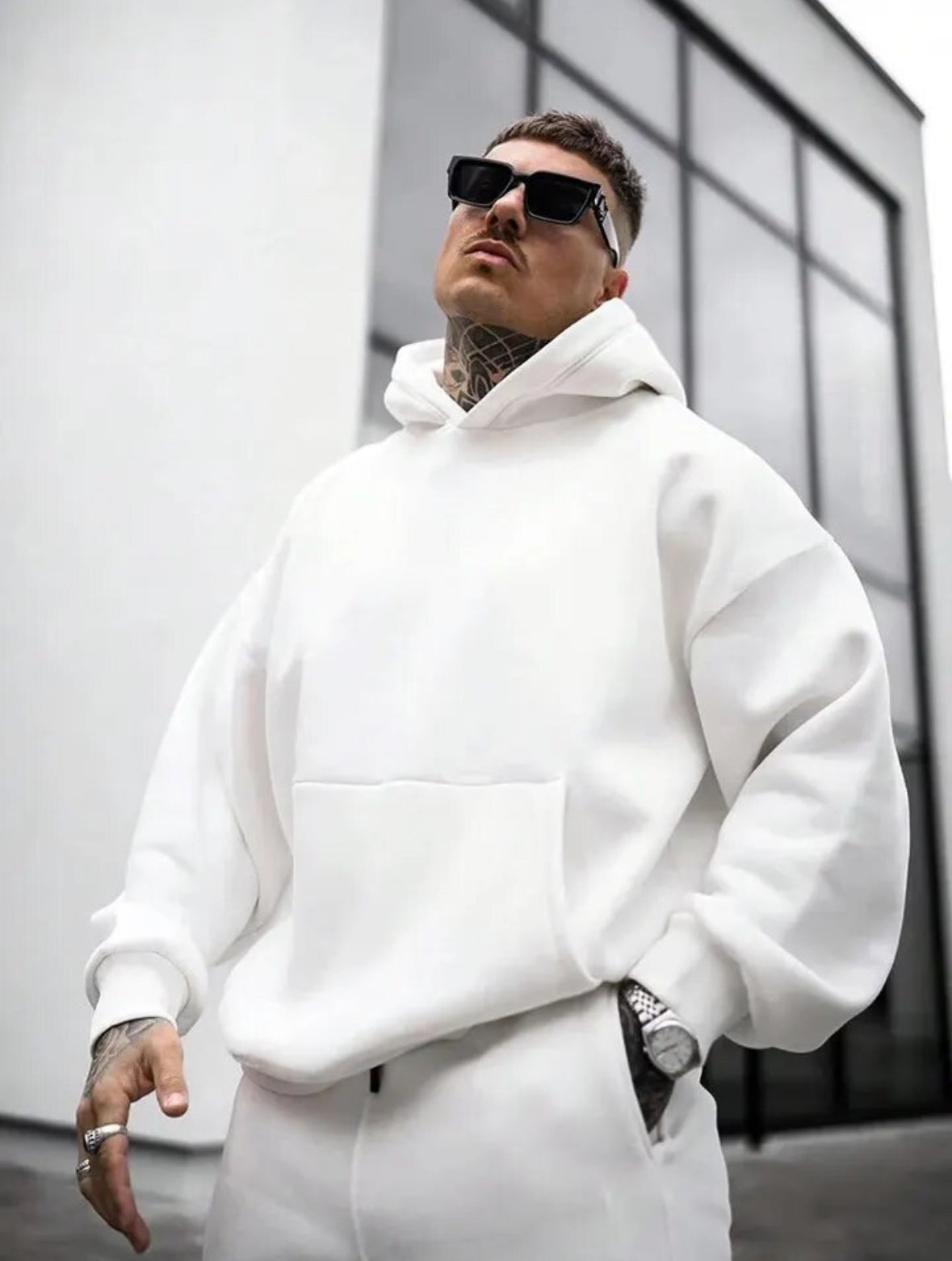 Oversized hættetrøje