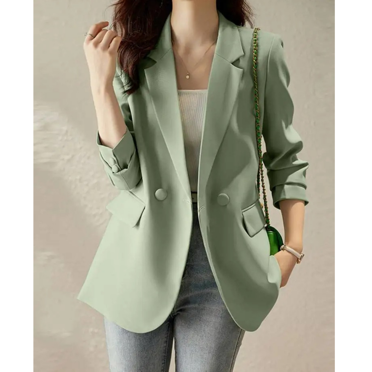 Casual blazer til kvinder