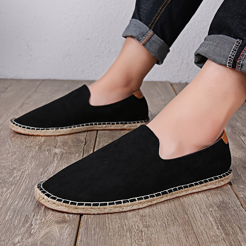 Espadriller i lærred til mænd