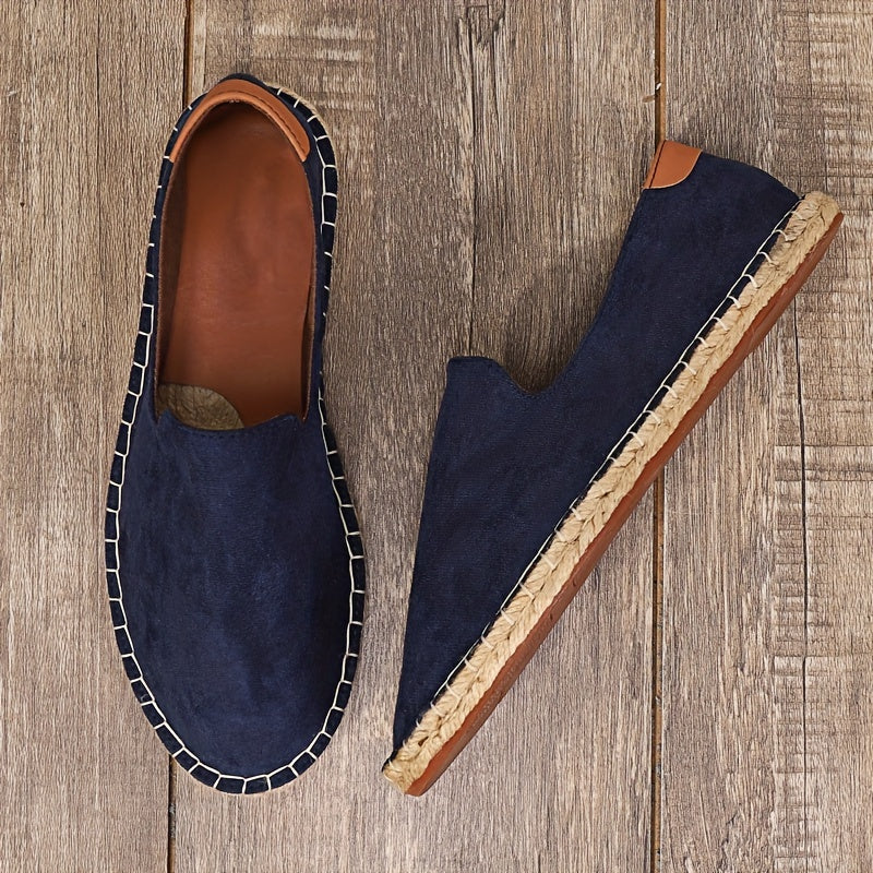 Espadriller i lærred til mænd