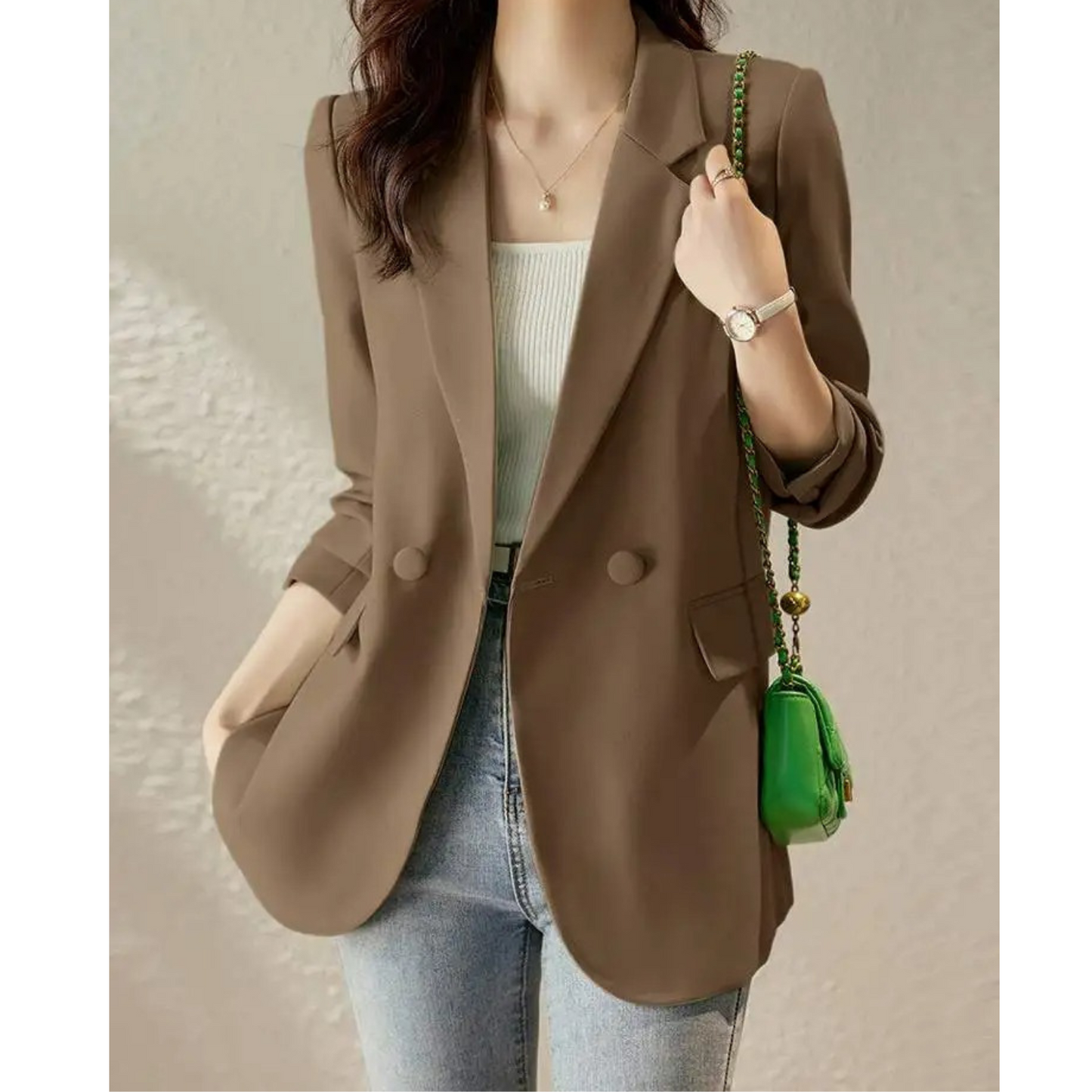 Casual blazer til kvinder