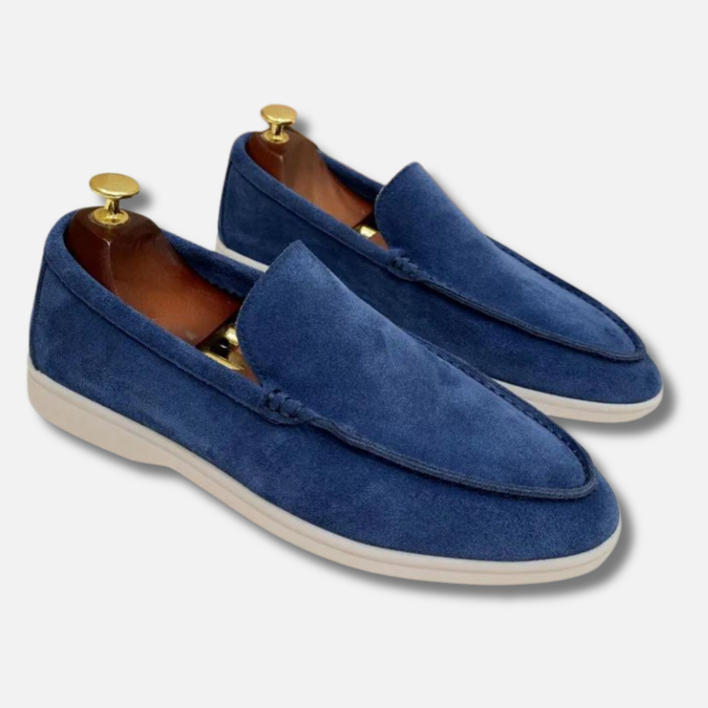 Loafers i læder til mænd