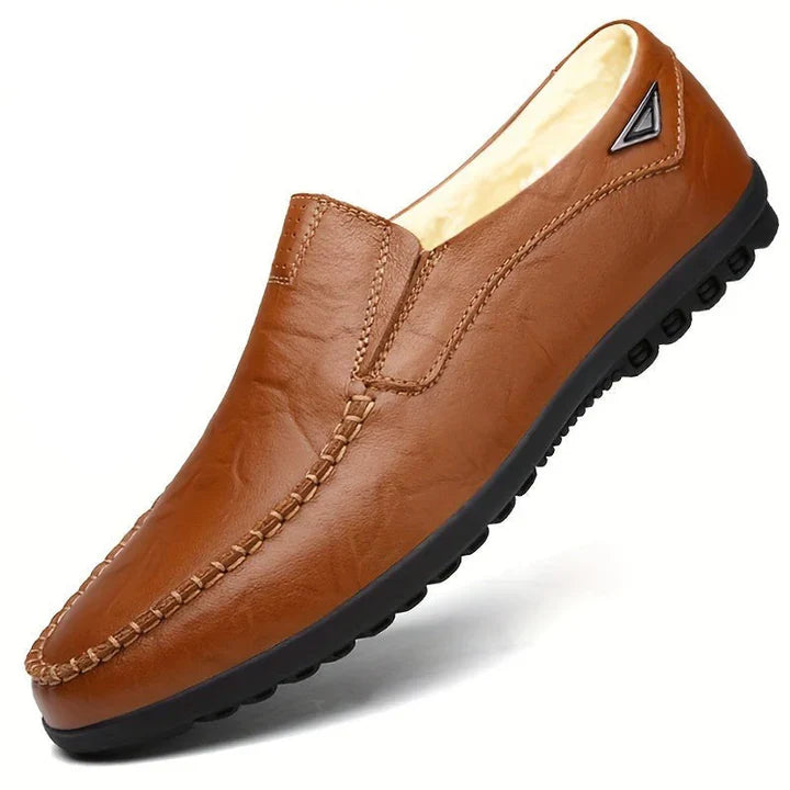 Loafers i ægte læder til mænd