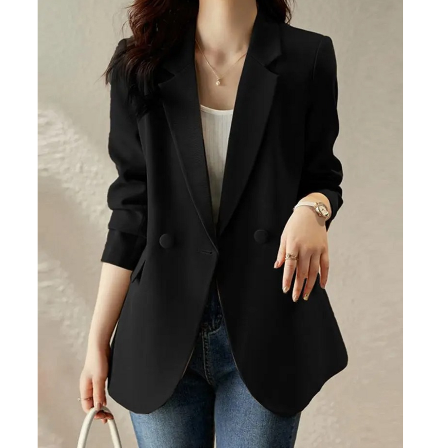 Casual blazer til kvinder