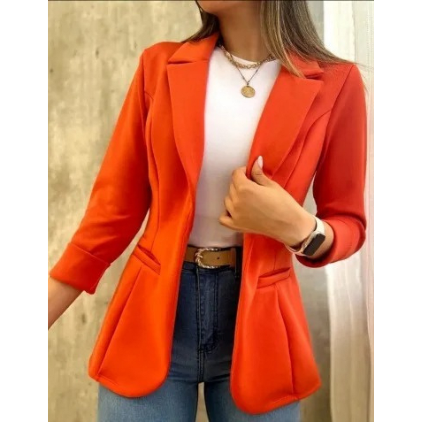 Moderigtig vintage blazer til kvinder