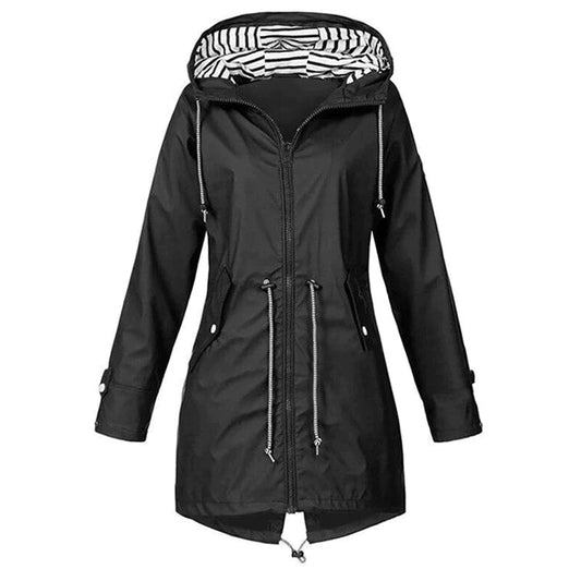 Vandtæt trenchcoat til kvinder