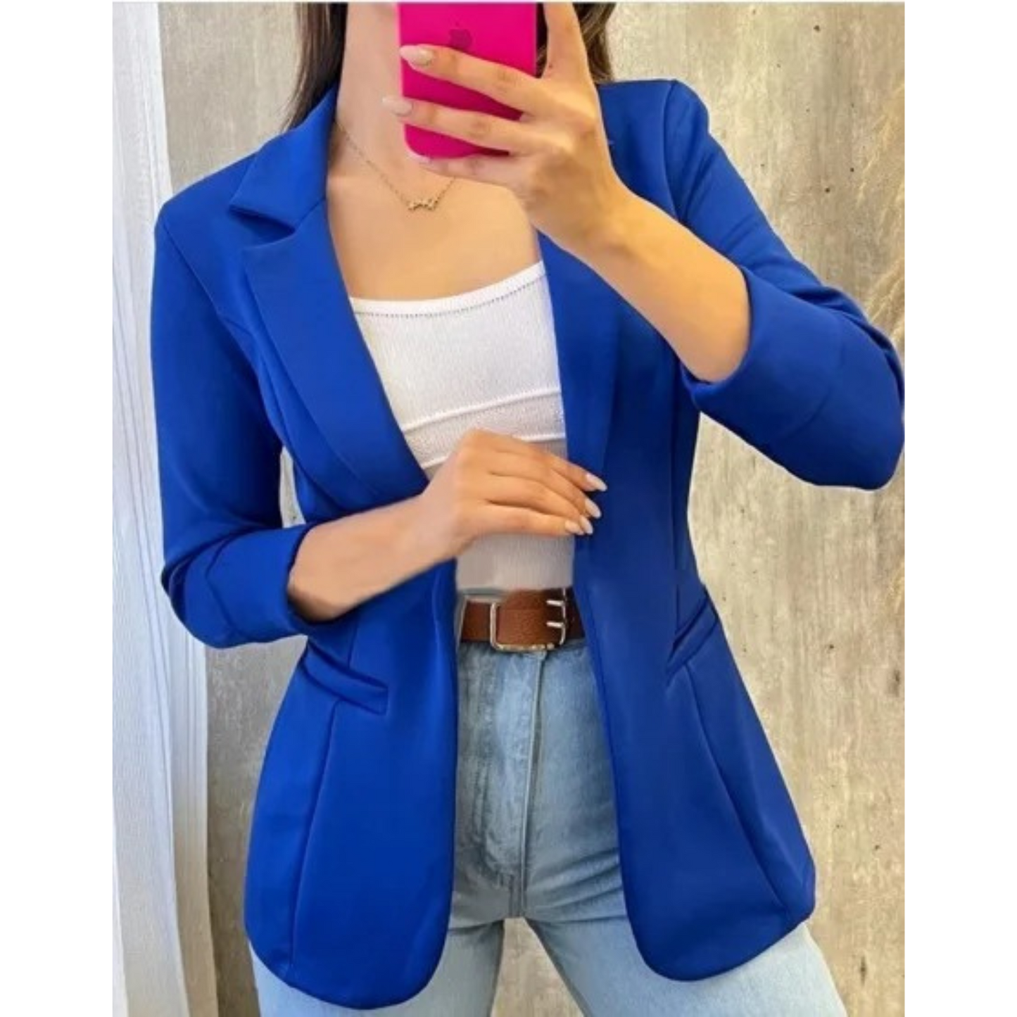 Moderigtig vintage blazer til kvinder