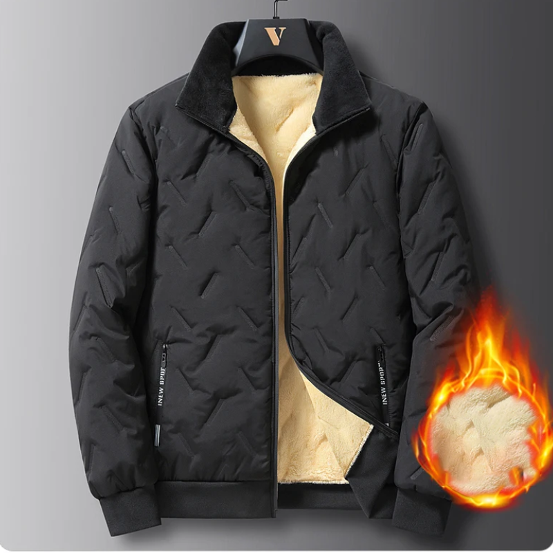 Vatteret overgangsjakke til mænd