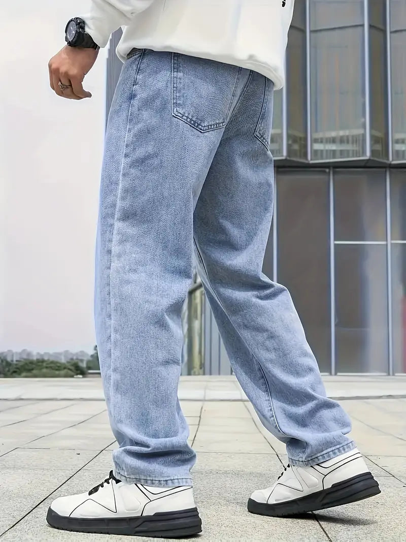 Tykke jeans til mænd