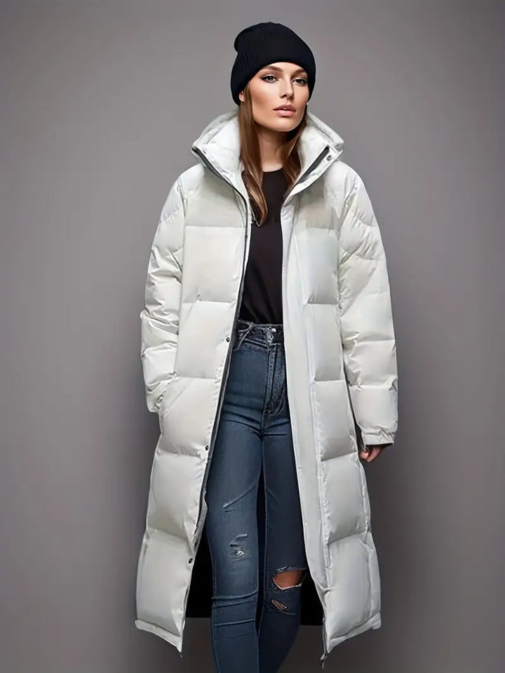 Parka Puffer Jacket Long til kvinder