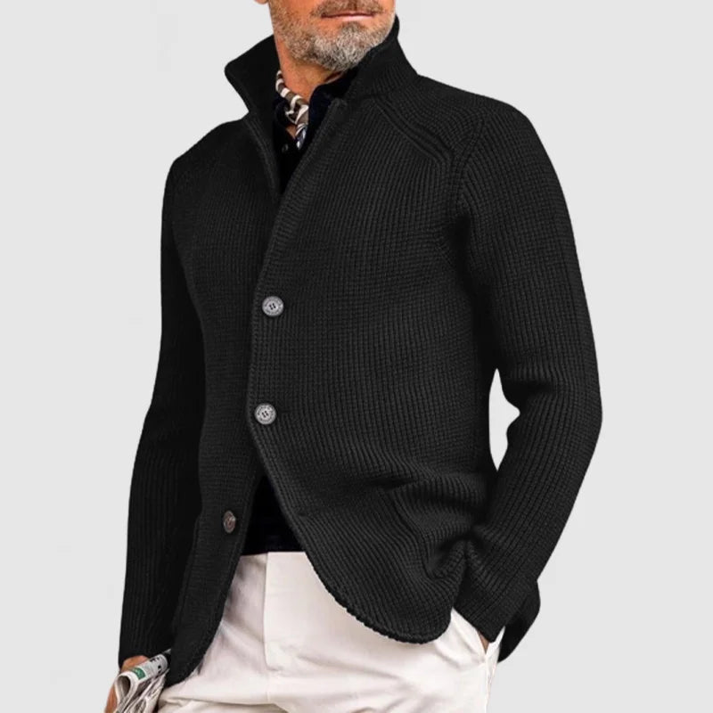 Strikket cardigan til mænd