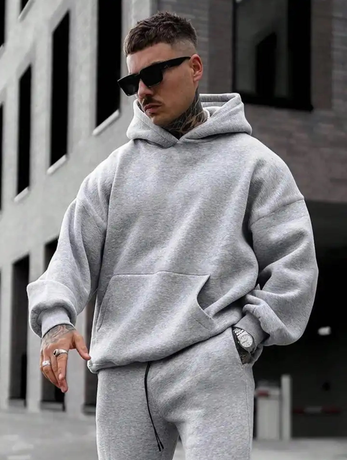 Oversized hættetrøje