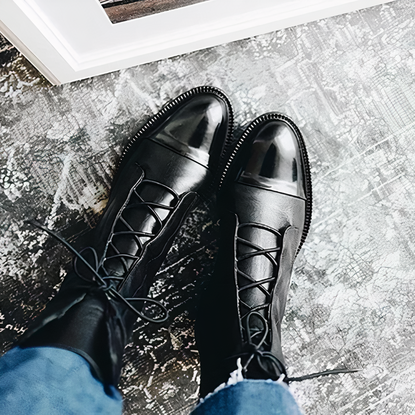 Mellemhøje støvler til kvinder