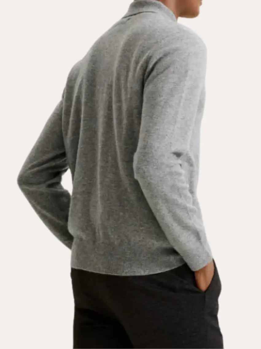 Grå sweater til mænd