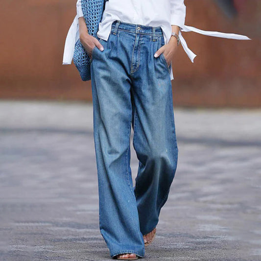 Vintage loose-fit jeans til kvinder