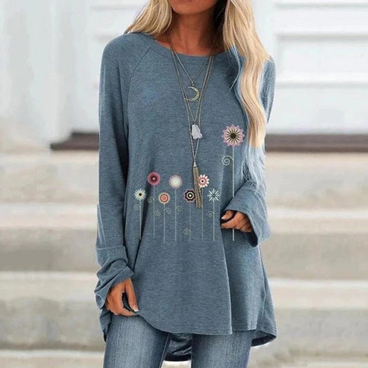 Elegant sweatshirt til kvinder