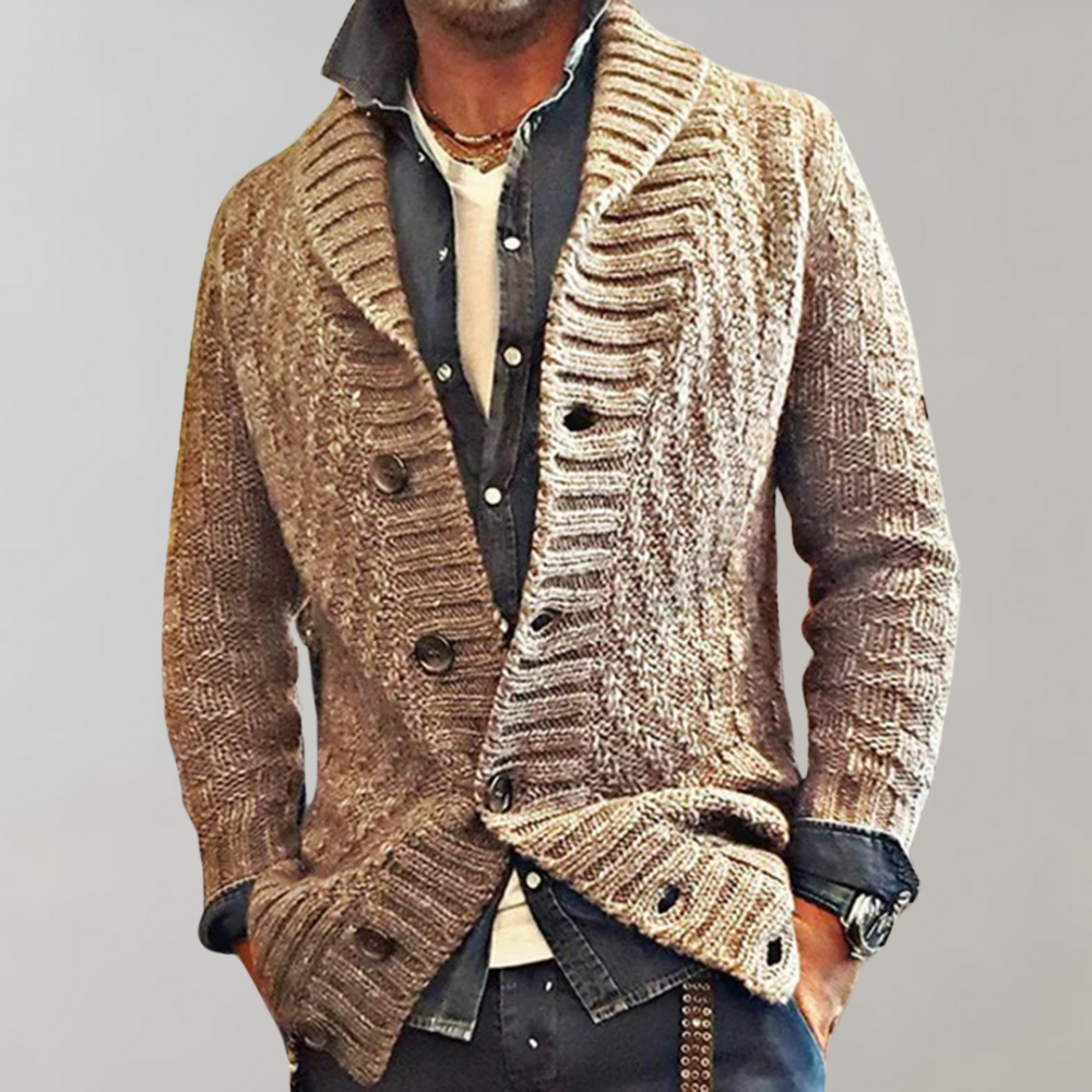 Cardigan-jakke  til mænd