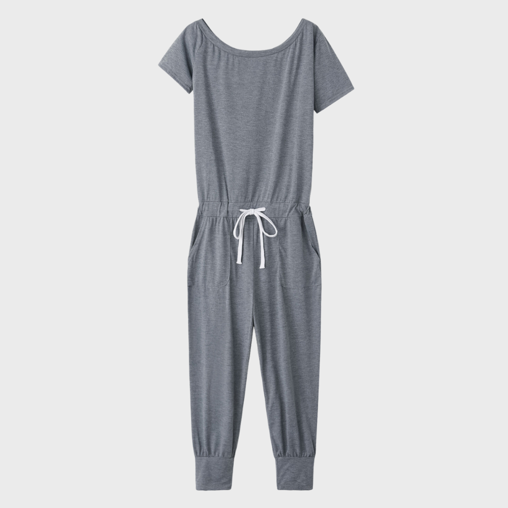 Jumpsuit med snøre til kvinder