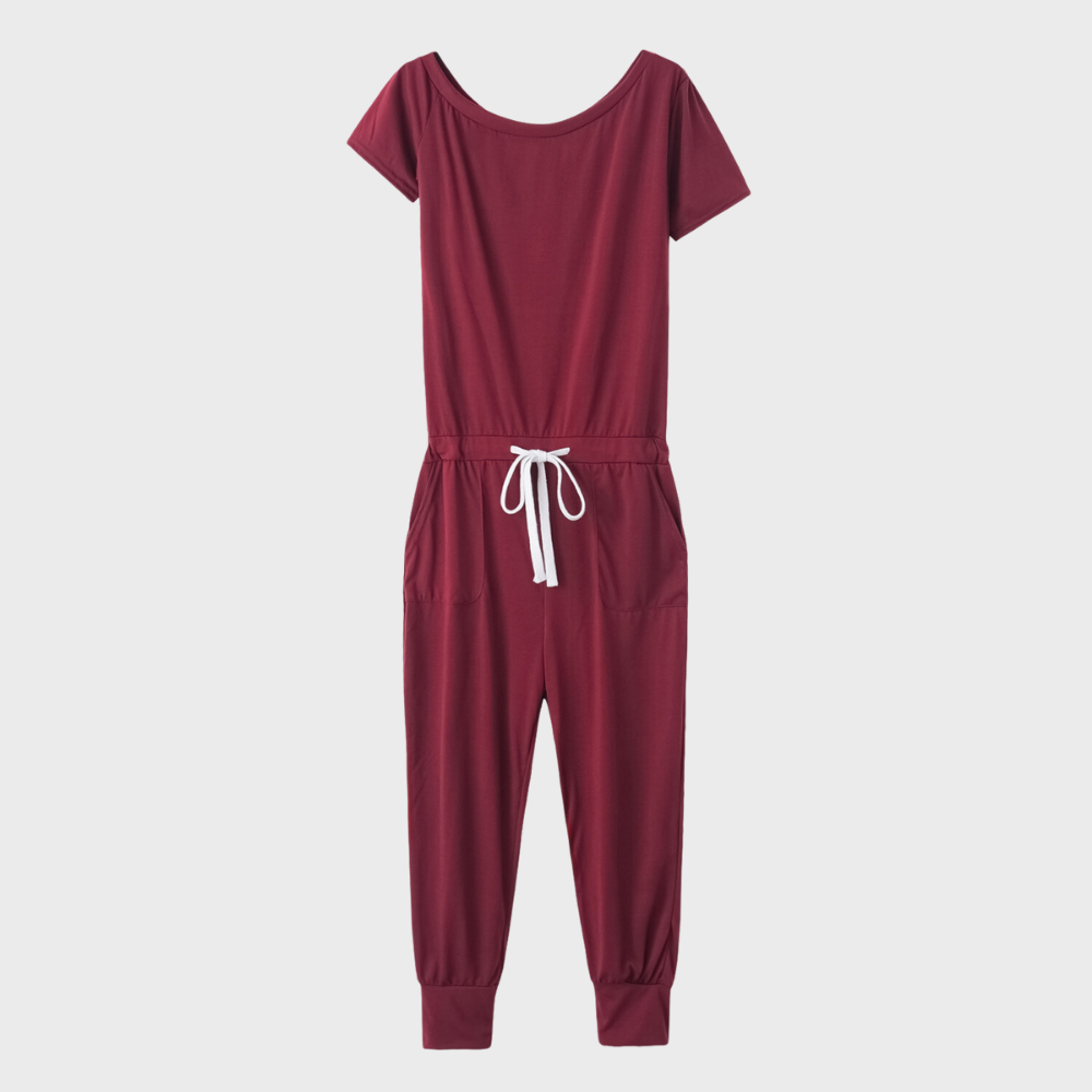 Jumpsuit med snøre til kvinder