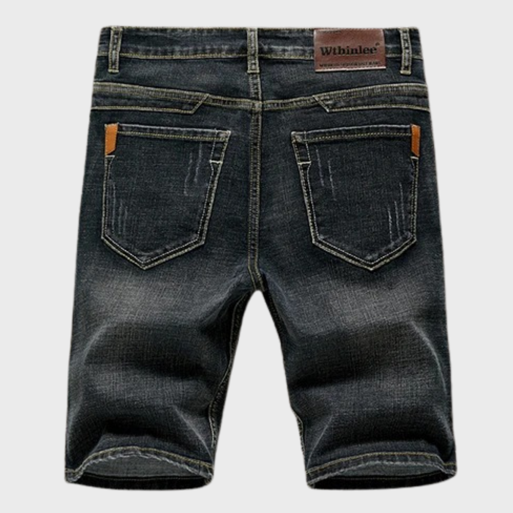 Denim shorts til mænd