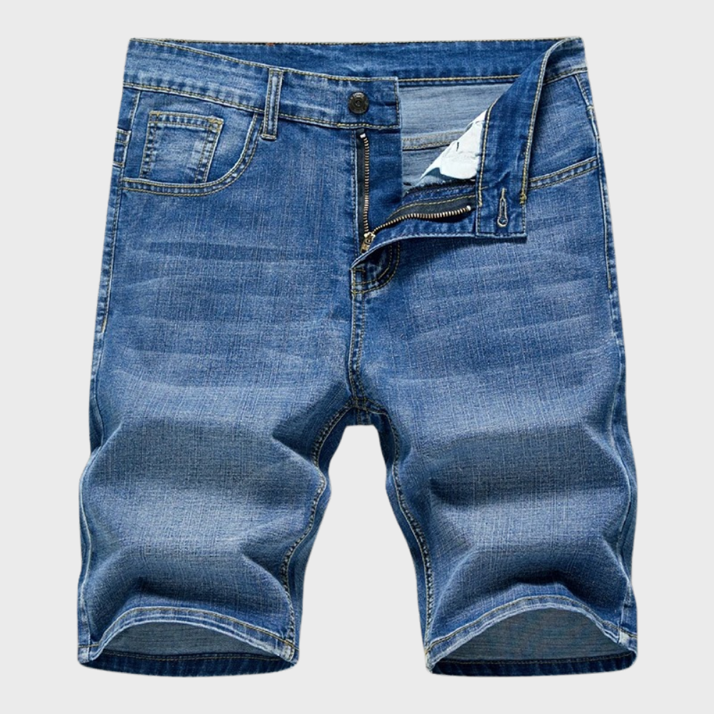 Denim shorts til mænd