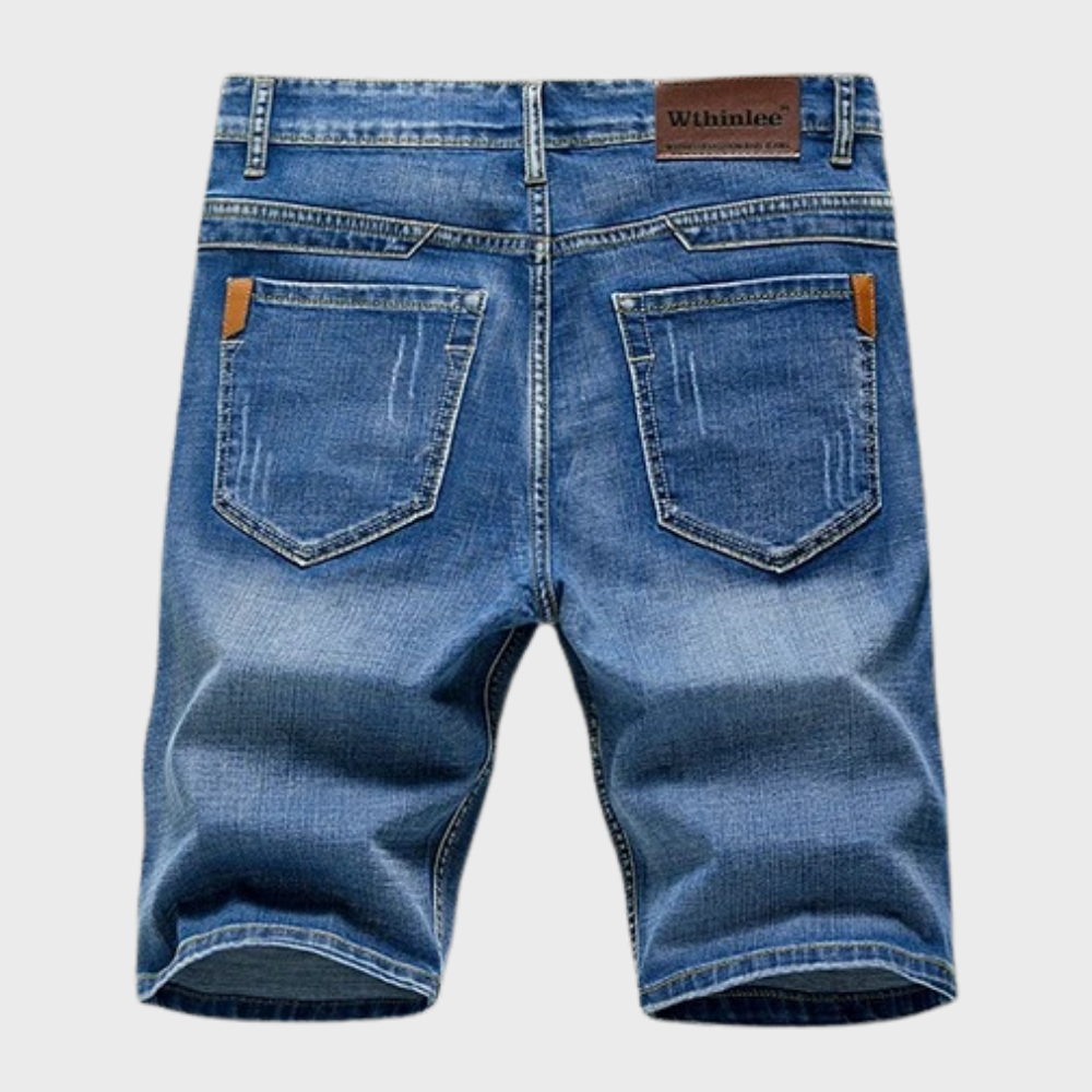 Denim shorts til mænd