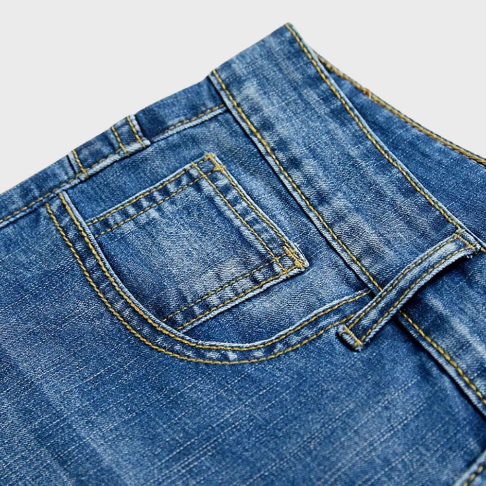 Denim shorts til mænd