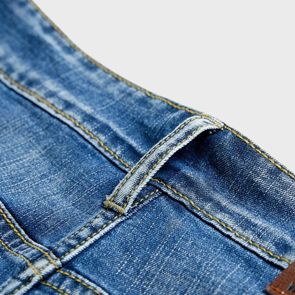 Denim shorts til mænd