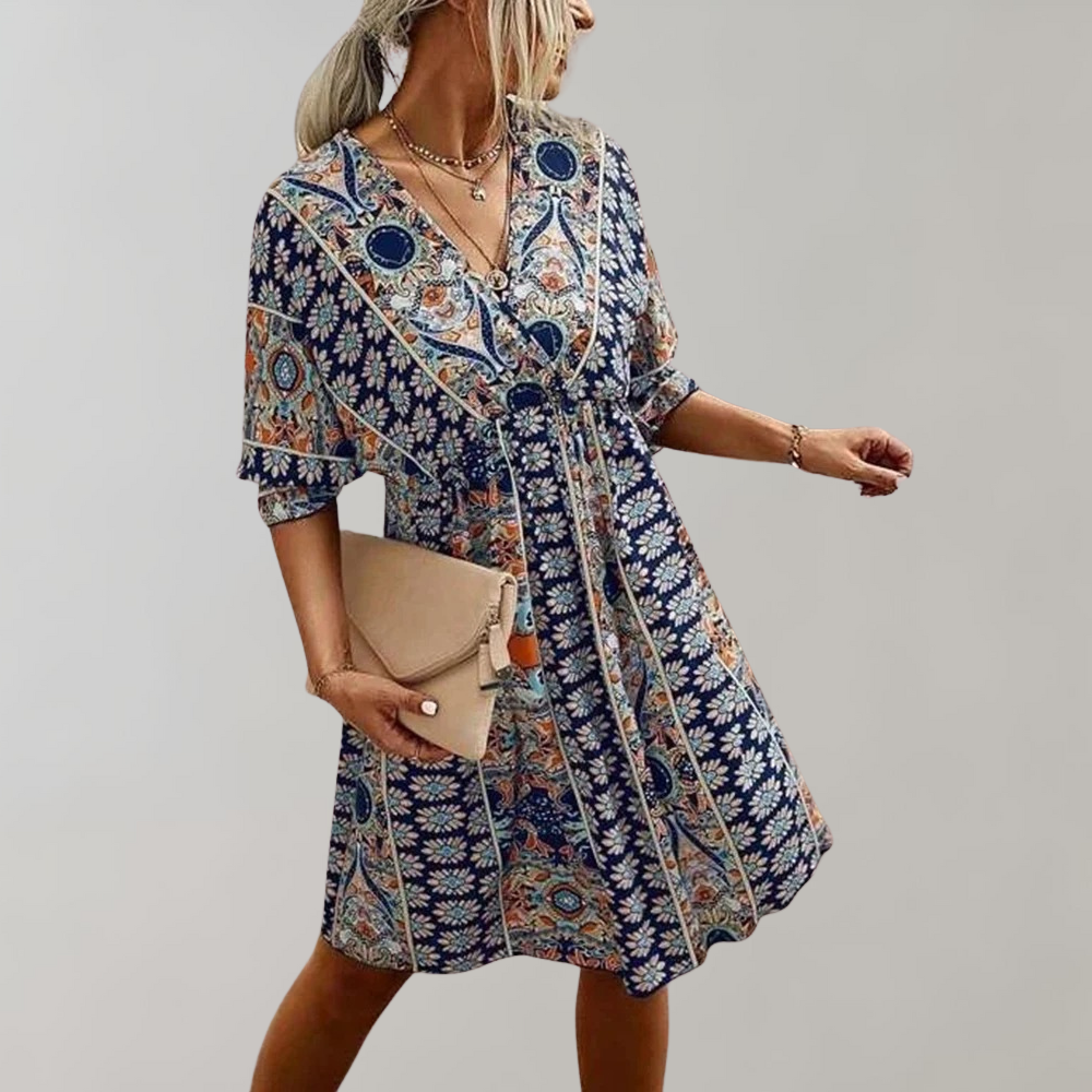 Elegant sommerkjole til kvinder