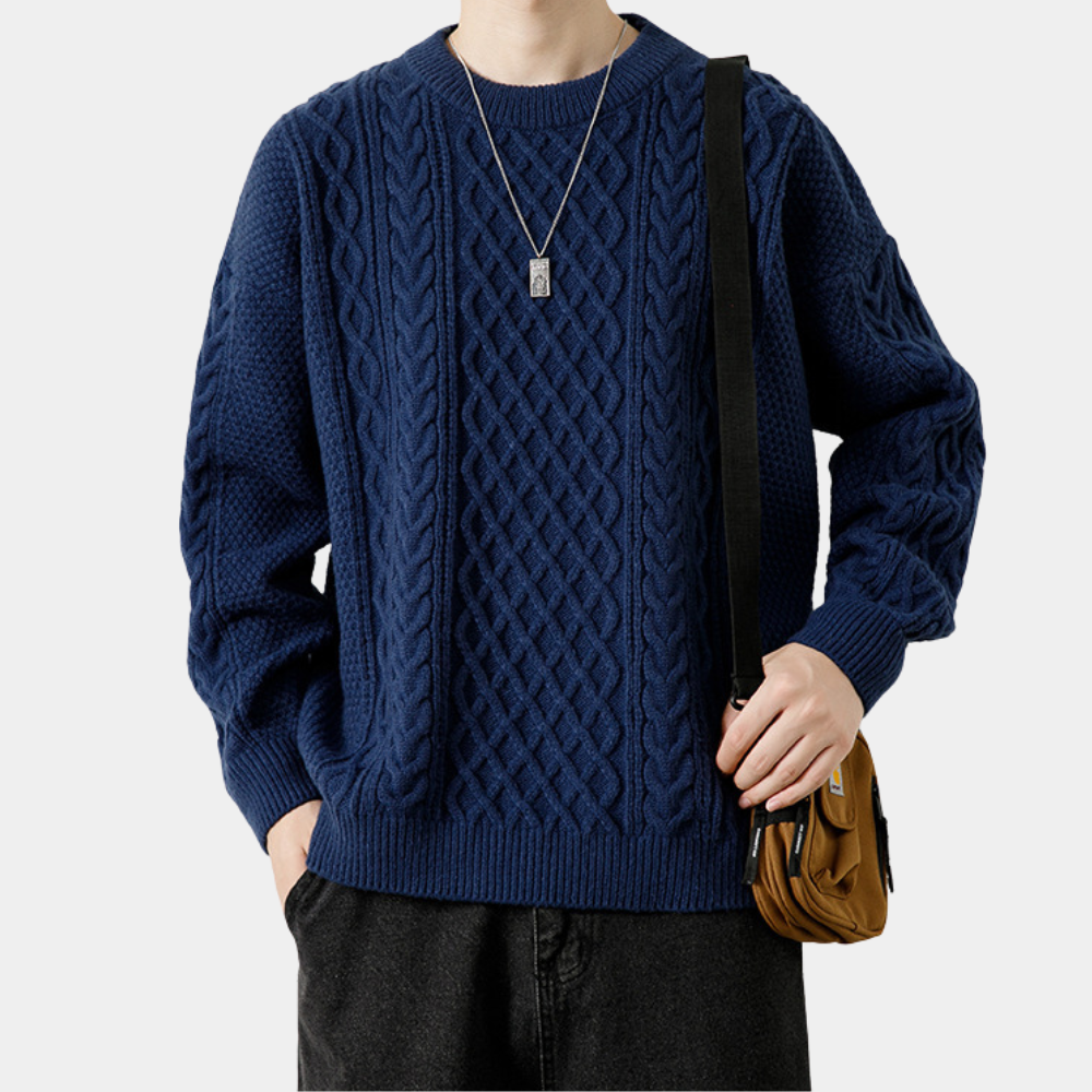 Stilfuld sweatshirt til mænd