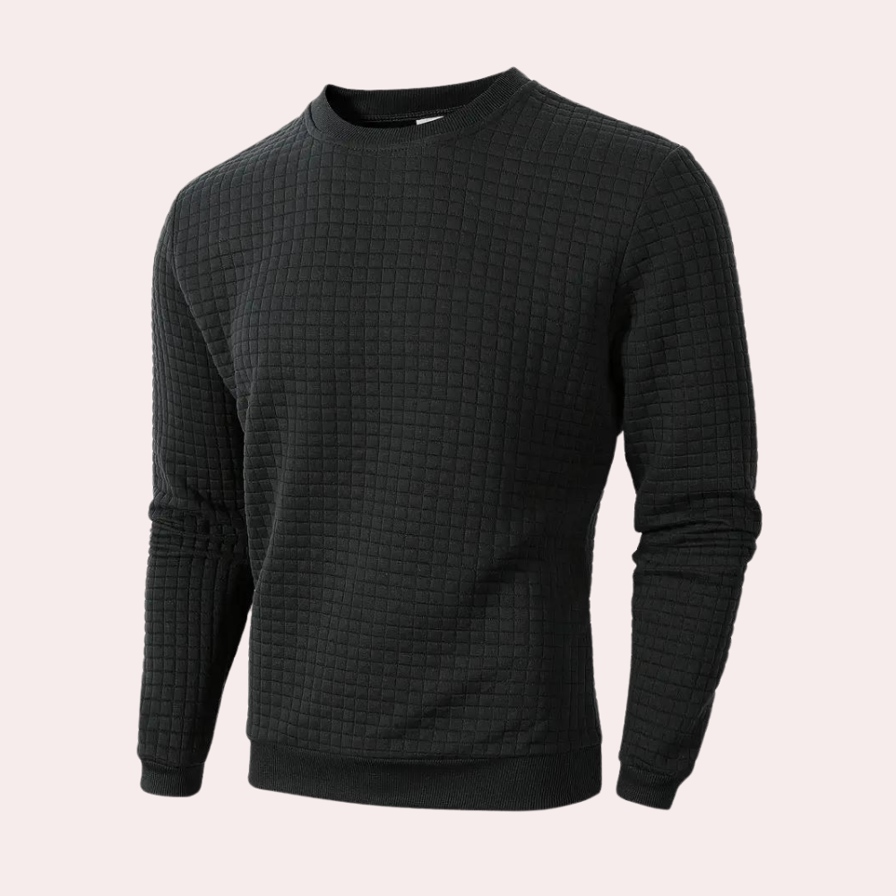 Afslappet åndbar sweatshirt til mænd