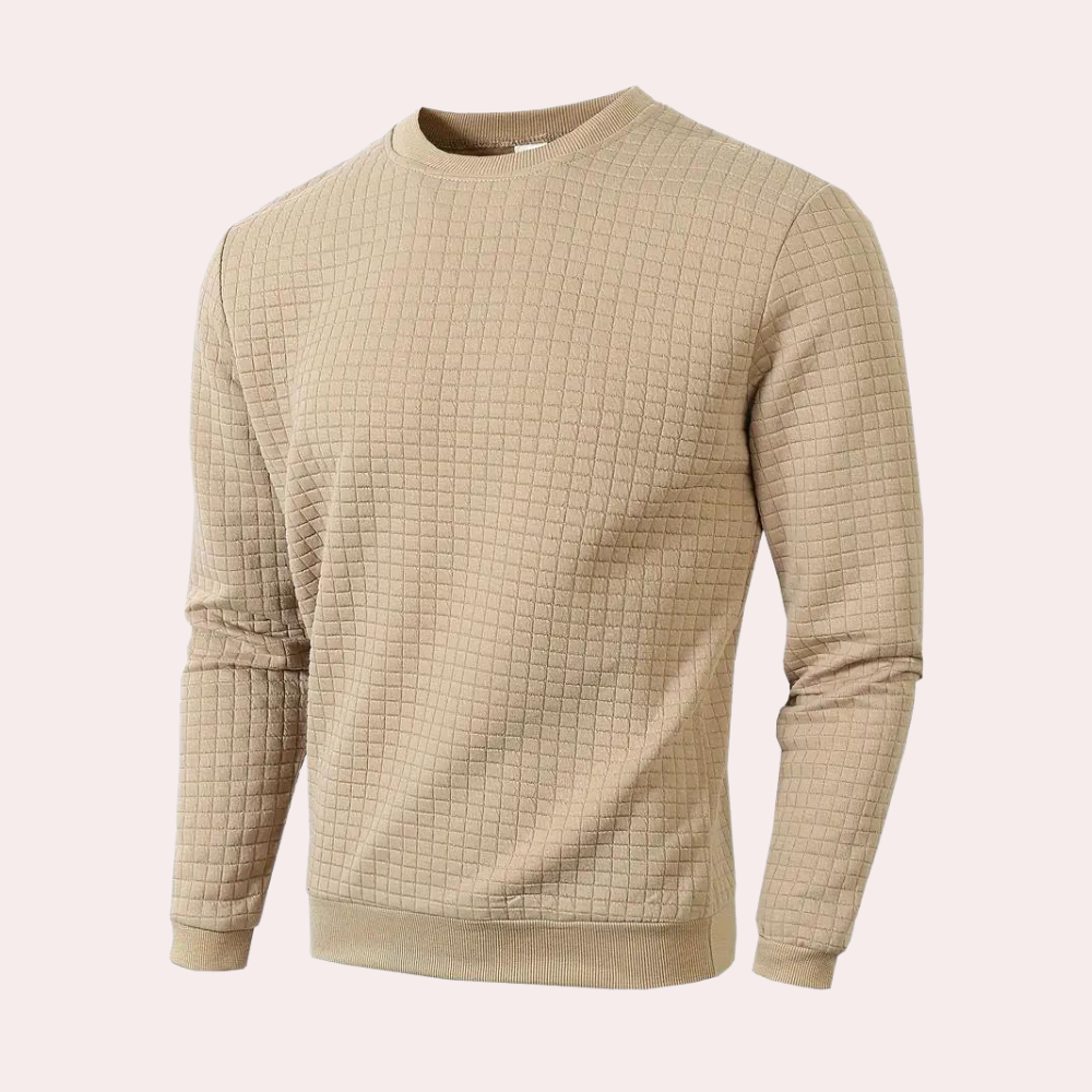 Afslappet åndbar sweatshirt til mænd