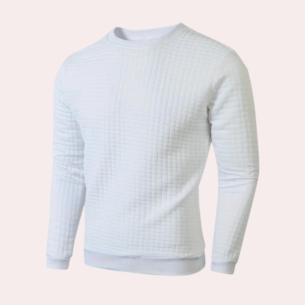 Afslappet åndbar sweatshirt til mænd