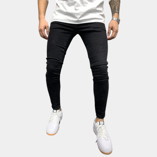 Afslappet skinny herenbroek